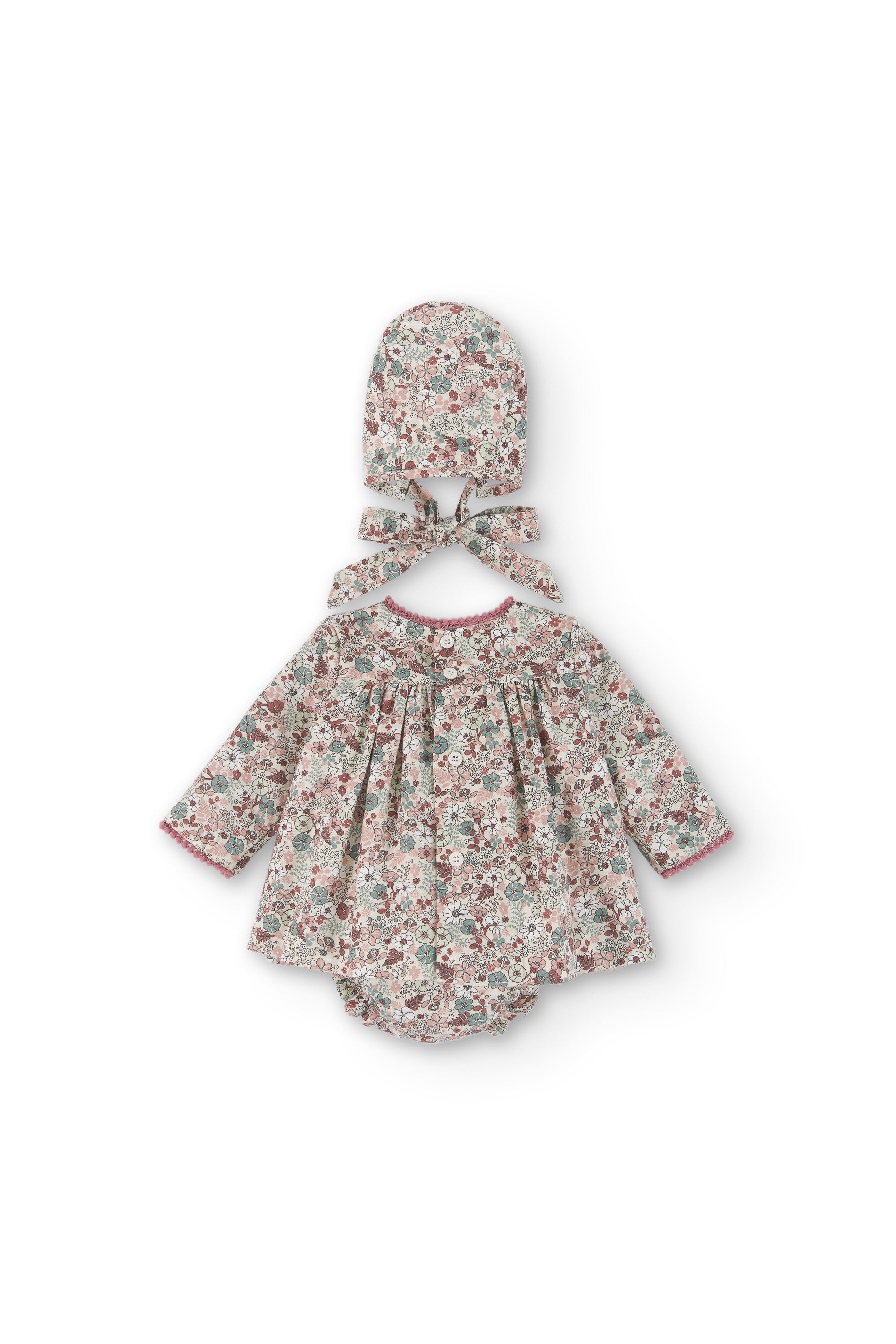 Vestido de bebé rosa Cocote & Charanga Charanga