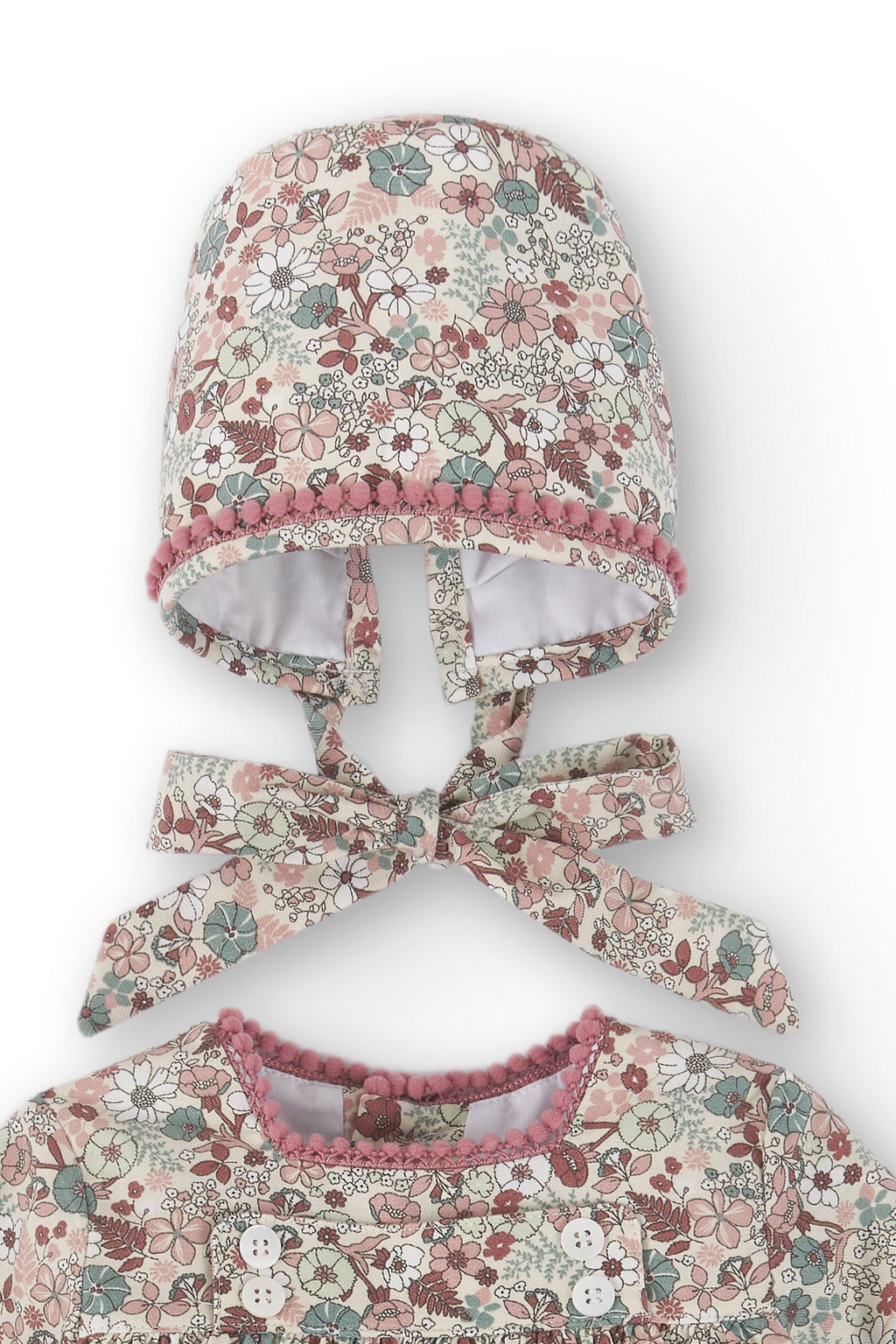 Vestido de bebé rosa Cocote & Charanga Charanga