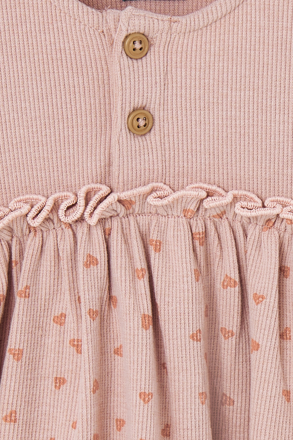 Vestido de bebé rosa Charanga