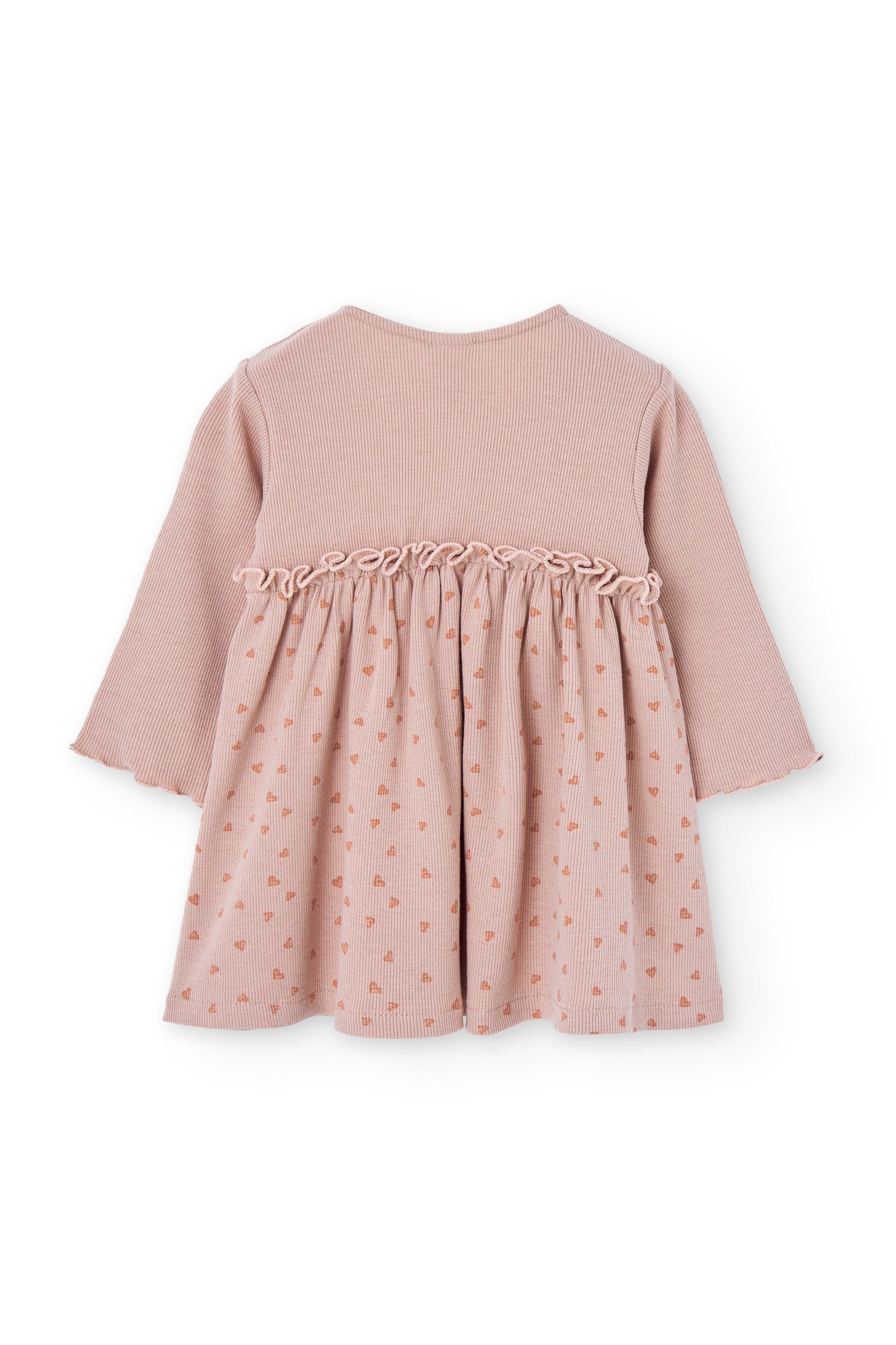Vestido de bebé rosa Charanga