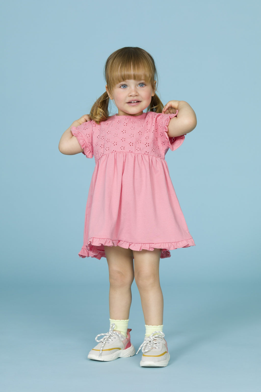 Vestido de bebé rosa VERANO/Charanga