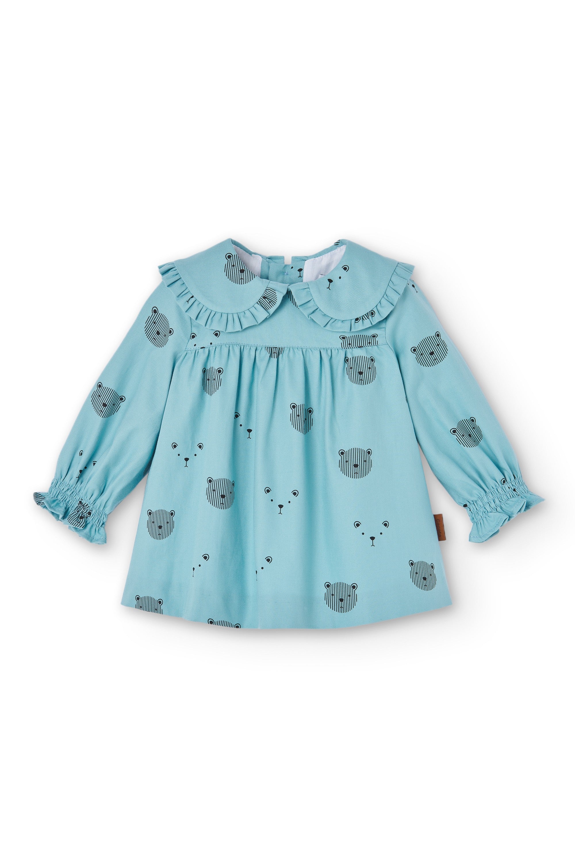 Vestido de bebé turquesa Cocote & Charanga Charanga
