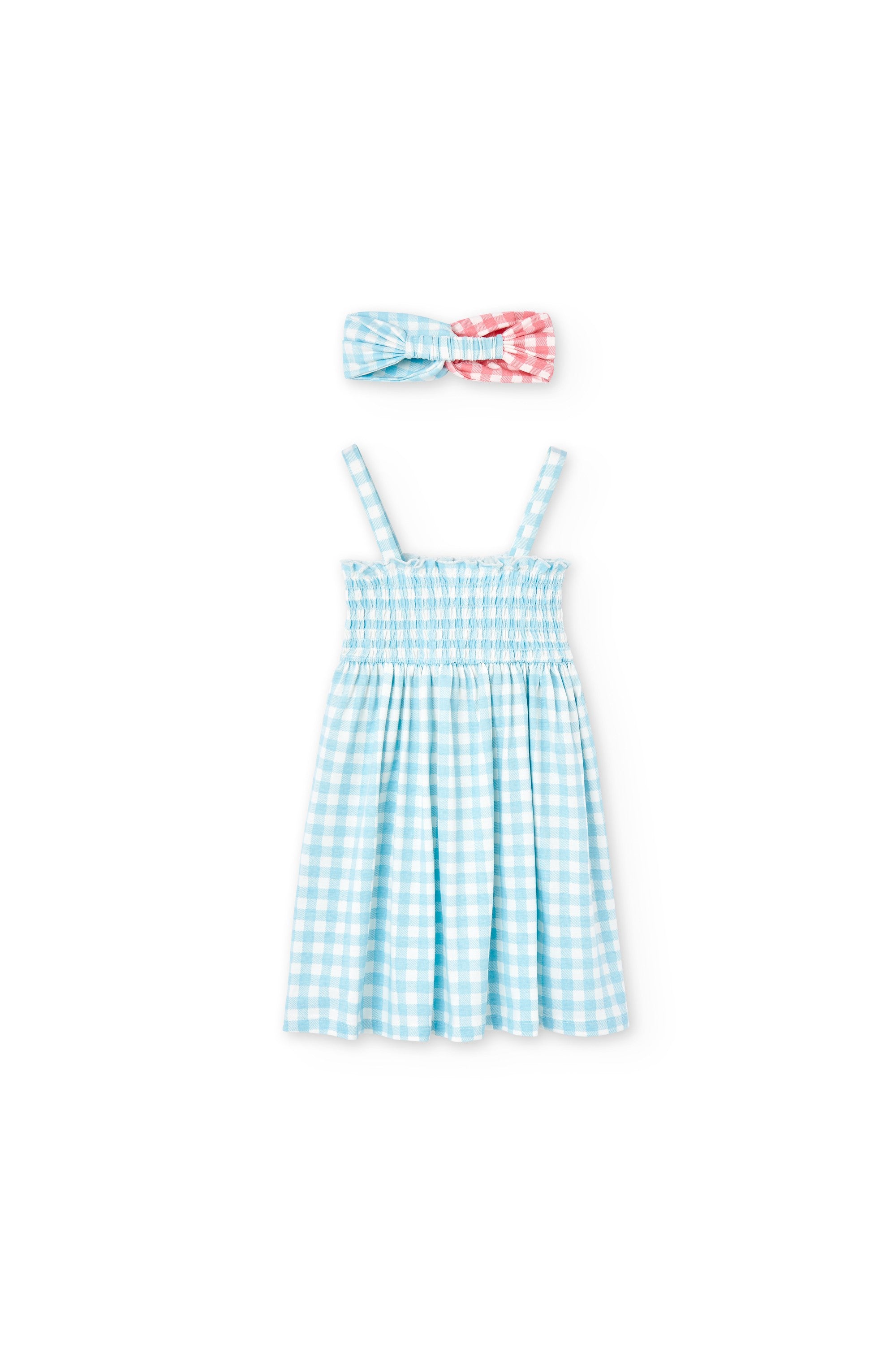 Vestido de niña cuadro VERANO/Charanga