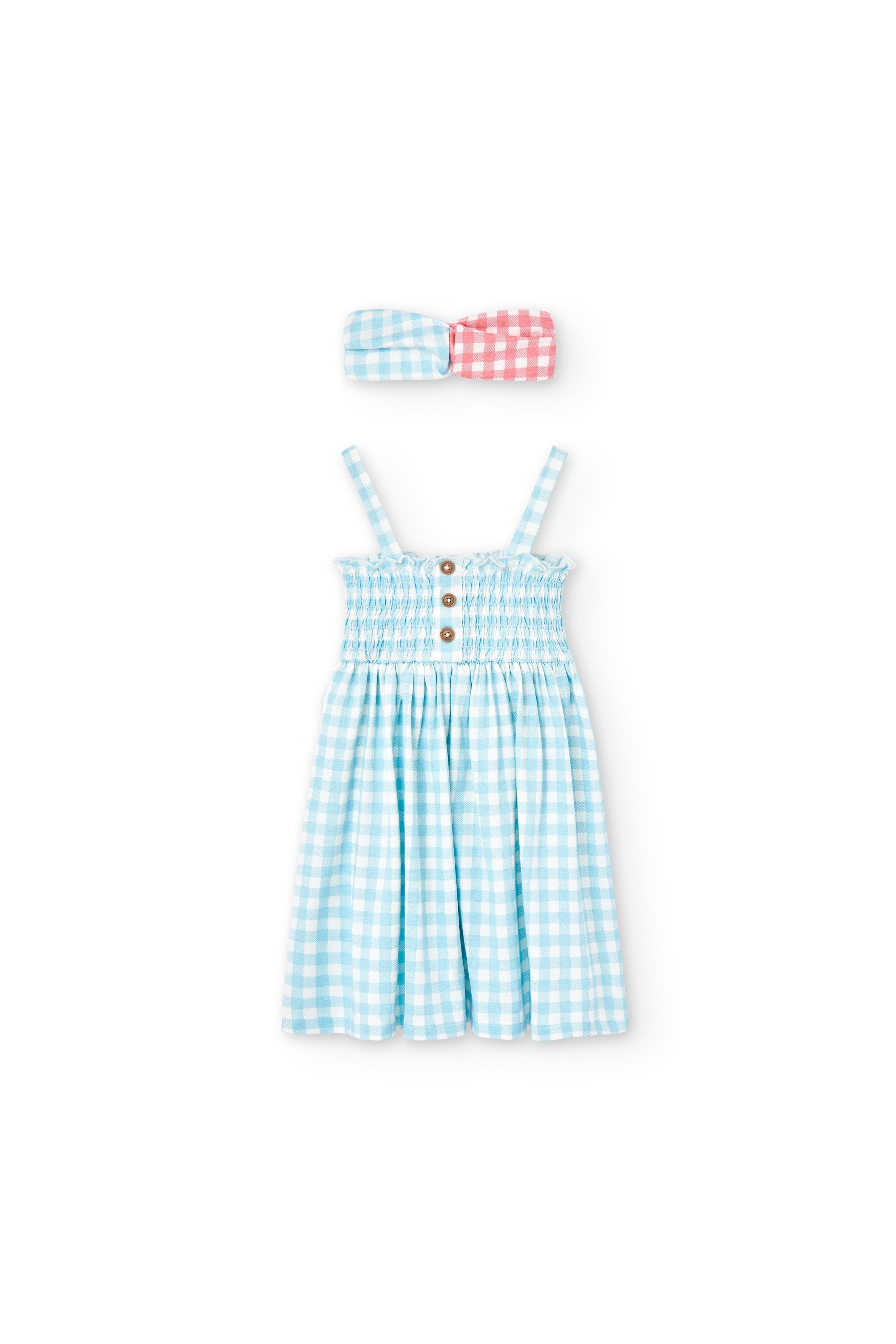 Vestido de niña cuadro VERANO/Charanga