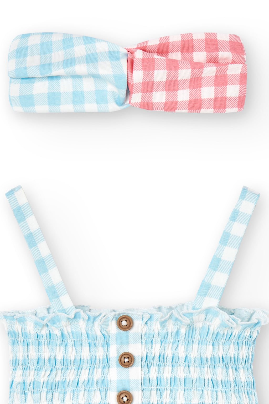 Vestido de niña cuadro VERANO/Charanga