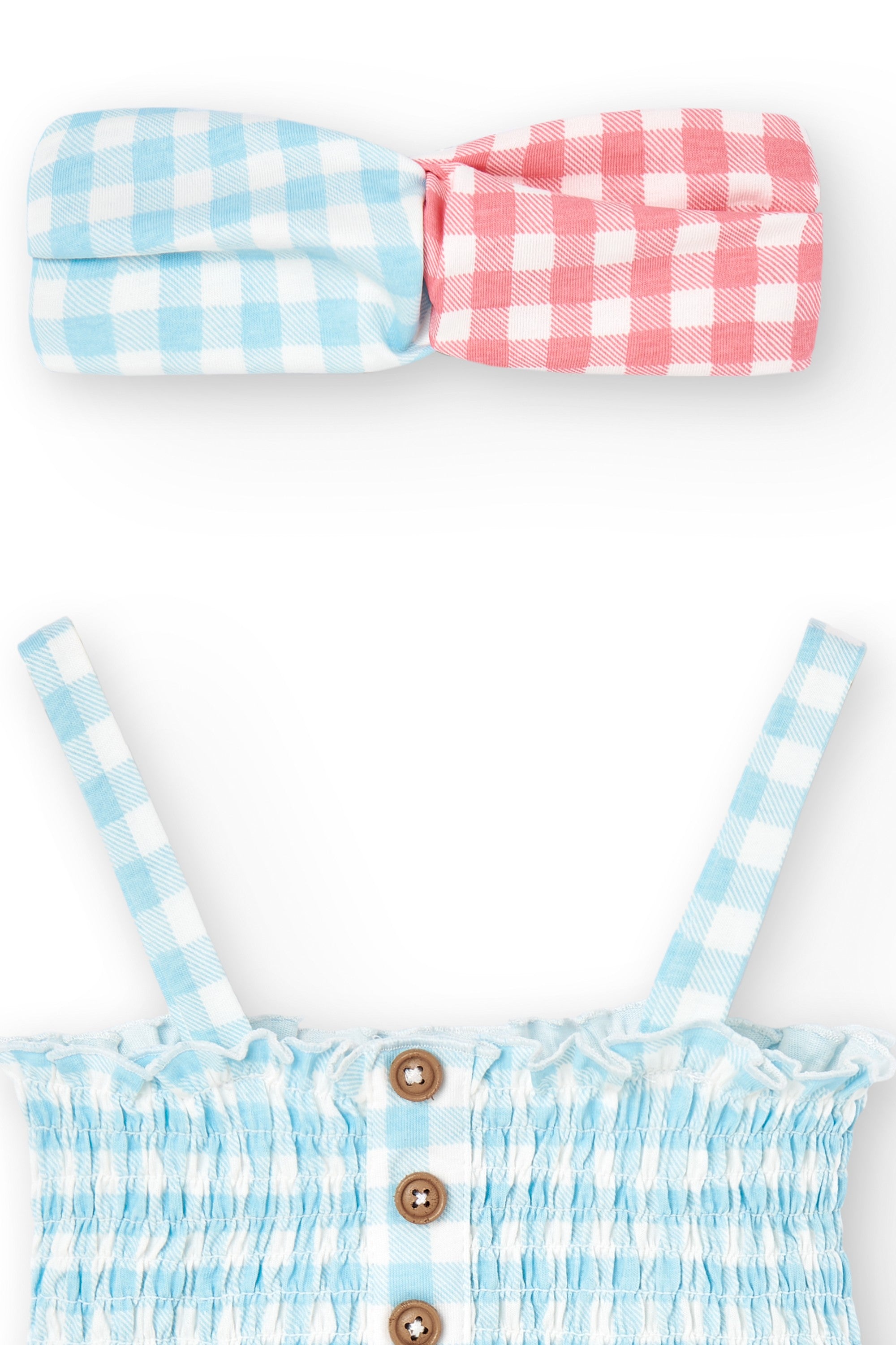 Vestido de niña cuadro VERANO/Charanga