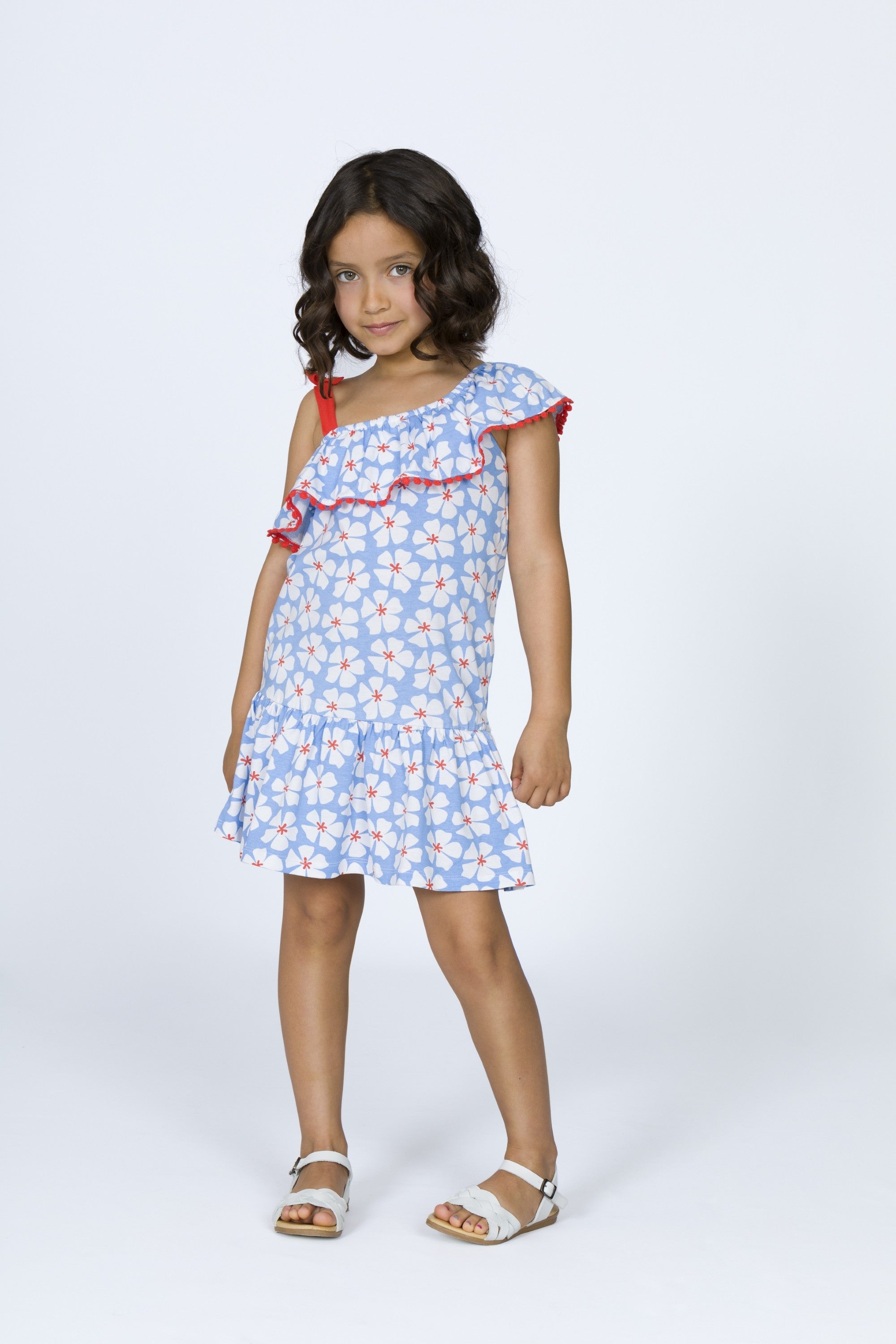 Vestido de niña estampado VERANO/Charanga